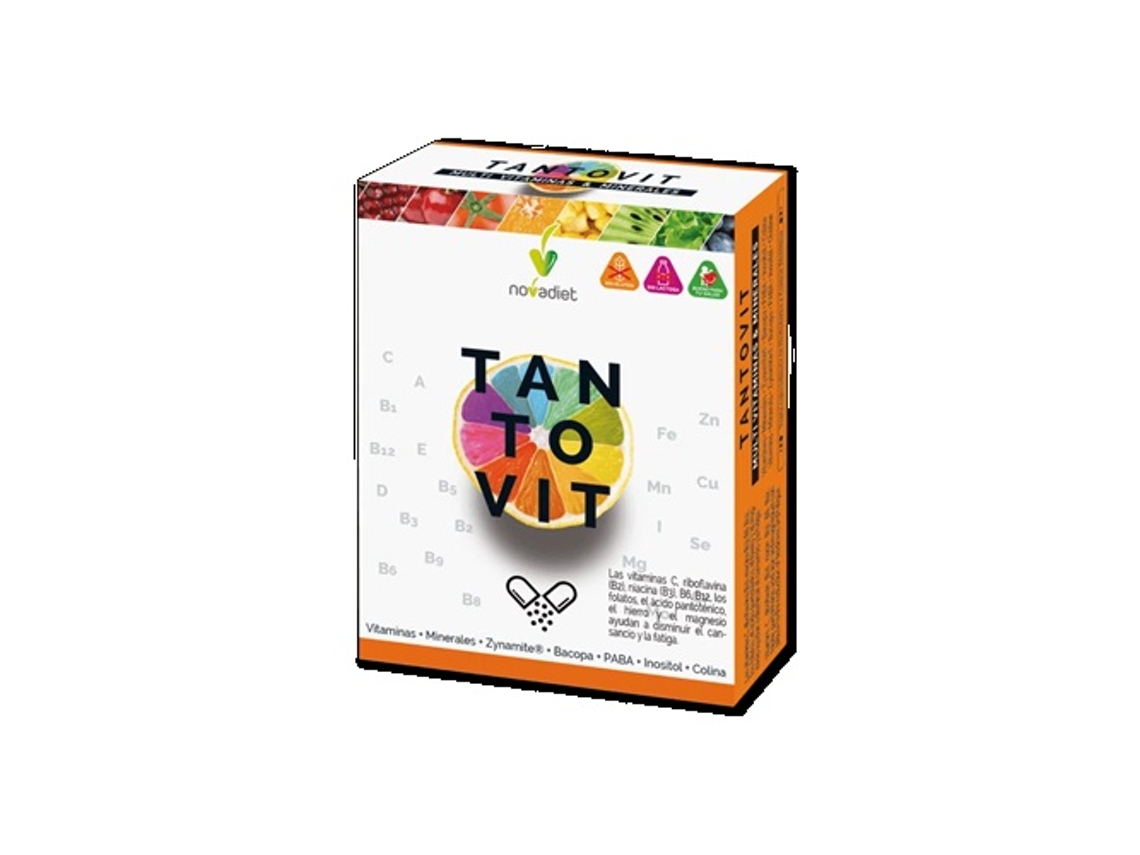 Suplemento Alimentar NOVADIET Tantovit (30 Comp)