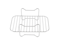 Estante de acero inoxidable para sartén, accesorio multiusos para barbacoa KL80 VE911 Liven Dootoo | Sin marca