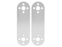 2 Soportes Planos De Aluminio Compatibles Con Accesorios Para Robots Tetrixrobotics