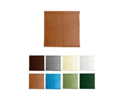 Persiana De Pvc Alicantina Con Polea Metálica | Persiana Enrollable | Estor Enrollable Para Ventanas, Puertas, Salón Y Cocina Oregón 80 X 220 Cm