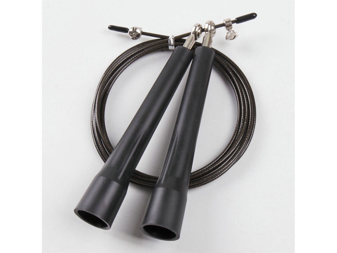 HYMNORA Cuerda de Saltar Rápida - Cuerda Ajustable para WODs, MMA, Artes Marciales, Boxeo o Entrenamiento en Casa