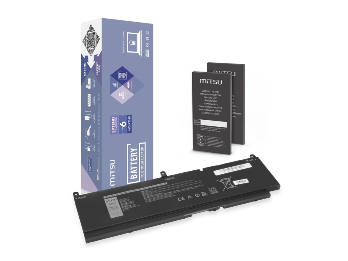 Batería Mitsu para Dell Precision 7550 7760