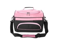 Bolsa para ferramentas de cabeleireiro de grande capacidade, modelo 2026, para armazenamento em salão de beleza, rosa claro.