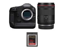 Canon EOS R1 + RF 35mm F/1.4 L VCM + 1 Sandisk 256GB Extreme Pro CFExpress Tipo B + Libro electrónico “20 consejos para fotos impresionantes”