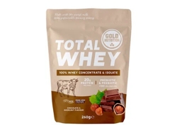 GOLD NUTRITION Total Whey Chocolate y avellana 260 g