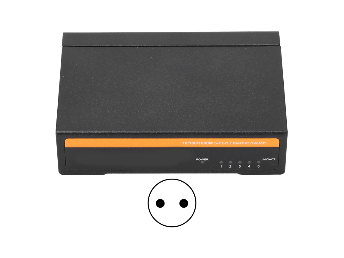 Tbcs5005e, Conmutador/divisor Ethernet Adaptativo De 5 Puertos Y 1000 Mbps, Accesorios Para Ordenadores De Sobremesa