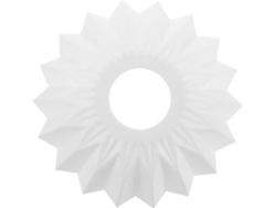 Lámpara Colgante Pequeña De Plástico Blanco Para Iluminación Moderna Con Alta Transmisión De Luz, Fácil De Instalar.