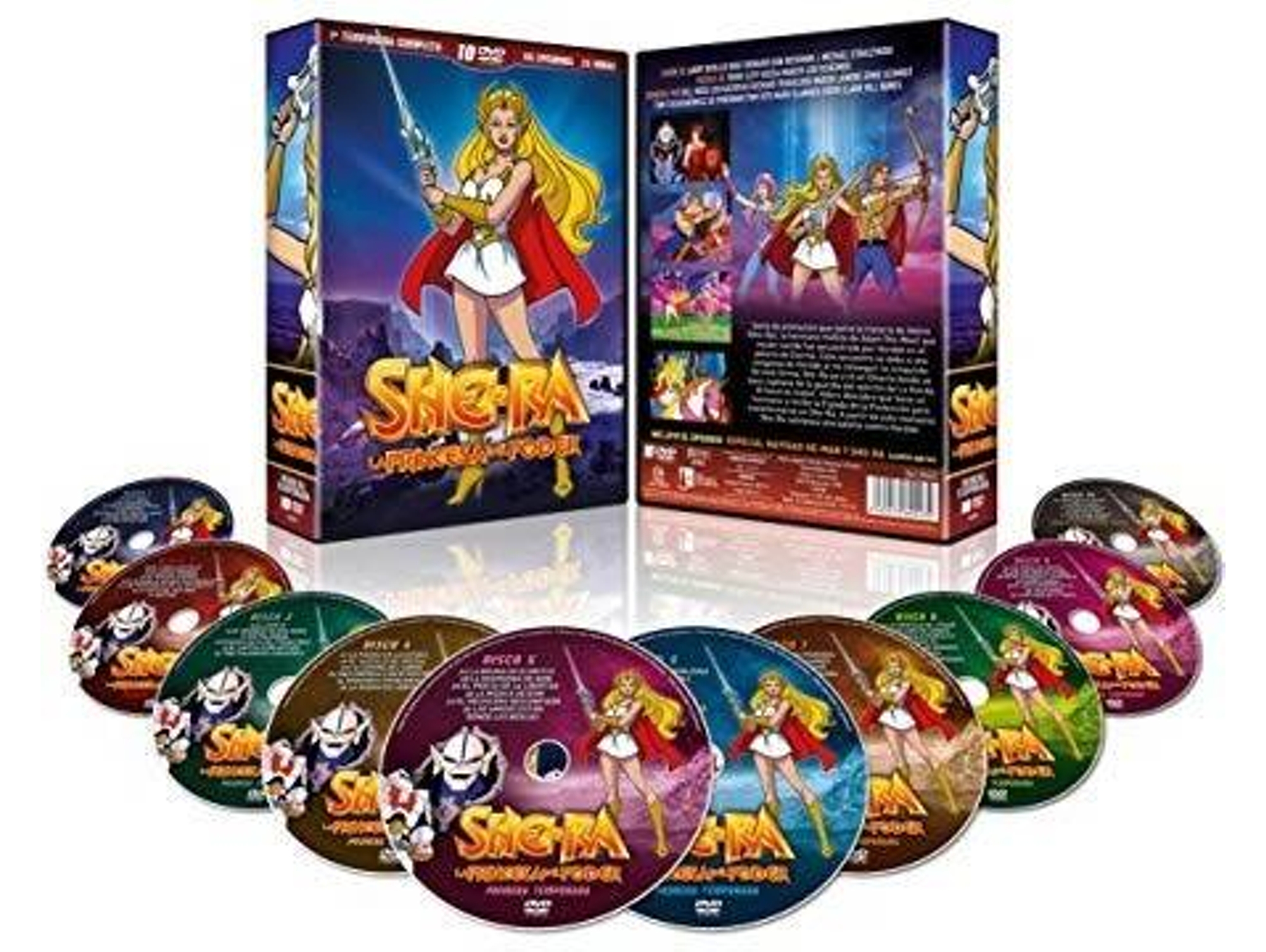 DVD She-Ra, La Princesa Del Poder (Temporada 1) 10 s (Edición en español)