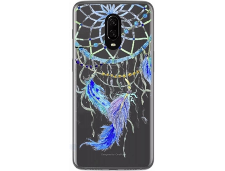 Carcasa OnePlus 6T TUMUNDOSMARTPHONE Plumas Multicolor