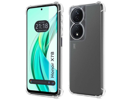 Funda para Honor X7B TUMUNDOSMARTPHONE Silicona Transparente