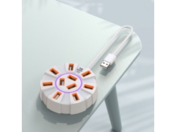Concentrador Usb 3.0 De Alta Velocidad Hotu Para Portátiles Y Adaptadores De Viaje