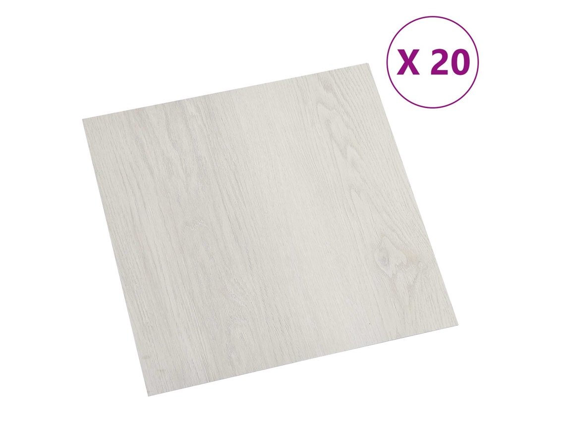 Maison Exclusive - Tablones De Suelo Autoadhesivos 30,5 X 30,5 Cm 20 Pcs Pvc