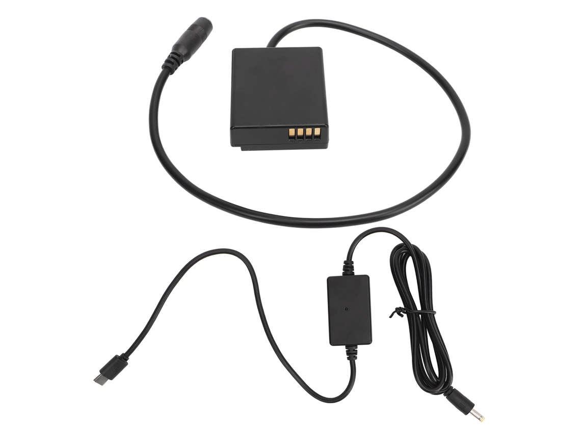 Adaptador Dmw Dcc11 Bateria Falsa Dmw Blg10 Ble9 Cable Usb Para Gx7 Gx85 Gx80 Gf3 Gf5 Gf6 Gx9 Tx1 S6 Zs60 Zs70 Zs80 Zs100 Zs110 G100 Tz100 We 070