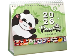 Calendario Miniatura De 2026 Combinado Con Bloc De Notas, Diseño Que Ahorra Espacio.