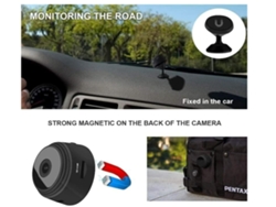 Mini cámaras espías pequeñas ocultas WiFi inalámbricas con visión nocturna y detección de movimiento Seguridad para el hogar Cámara de niñera IKIKSO