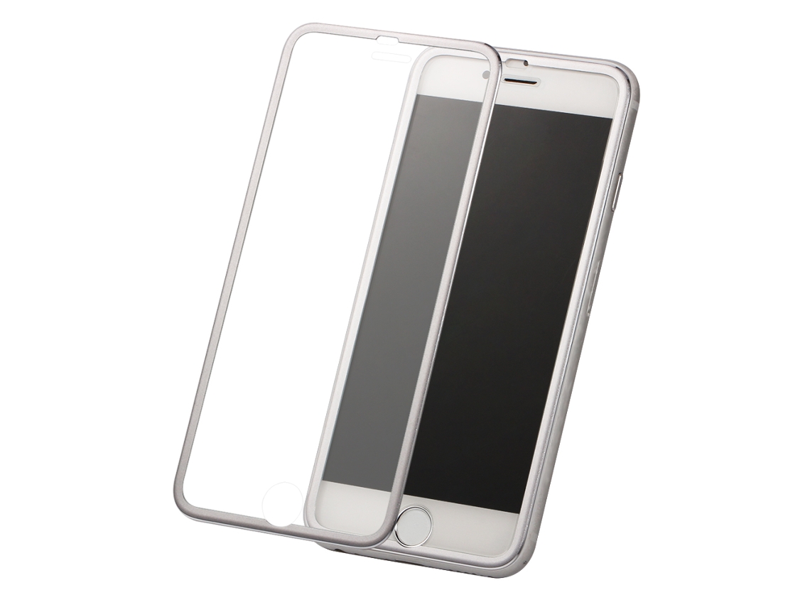 Protector De Pantalla De Vidrio Templado (superficie Curva 3d Con Borde Metálico)
