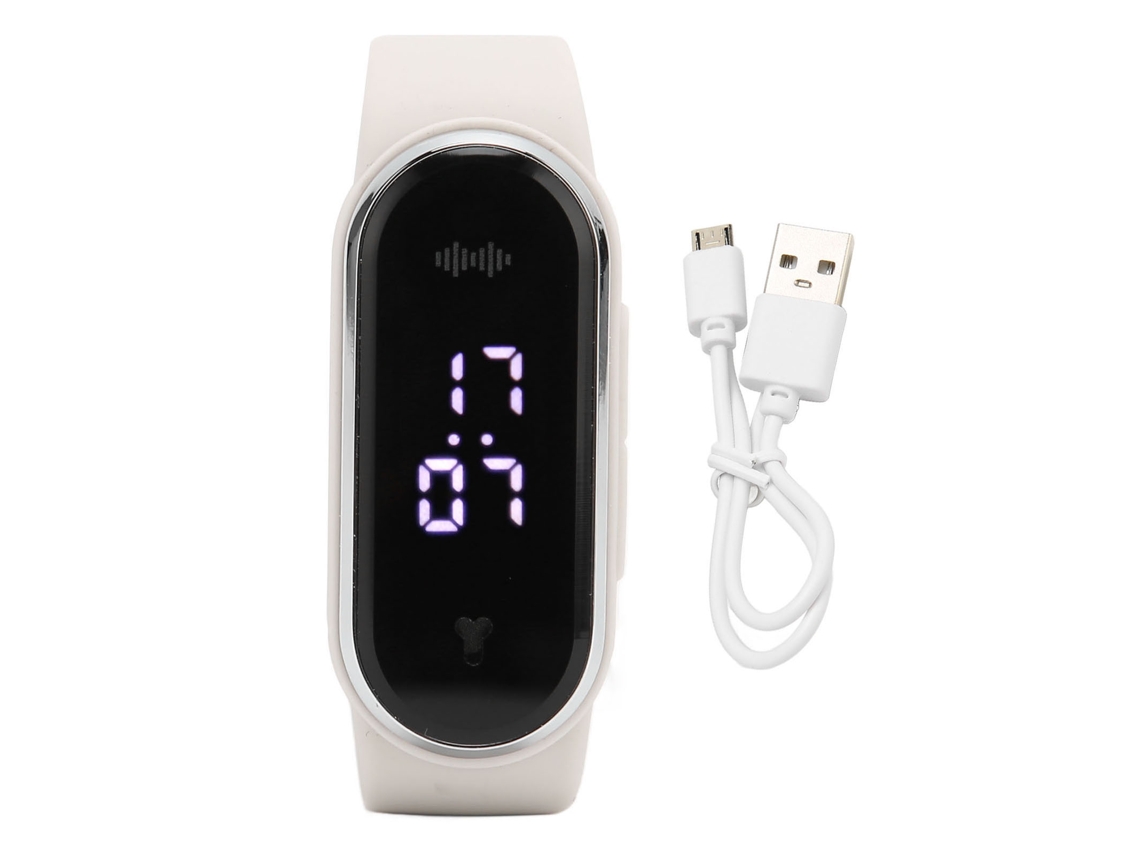 Repelente De Mosquitos Ultrasónico Con Pulsera, Pantalla Digital Led, Todo En Chino