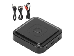 Transmissor Receptor Bt 5.0 Com Redução De Ruído Para Carros Adaptador Auxiliar Sem Fio Para Chamadas E Áudio