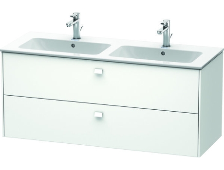 Mueble alto de pared DURAVIT Brioso 129,0 x 47,9 cm con 2 cajones incl. hueco para sifón y delantal para lavabo ME by Starck 233613