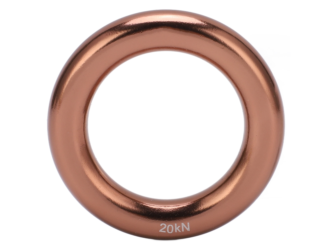 Anillo De Rápel De Aluminio Para Escalada De Montaña Y Árboles - Deportes De Aventura