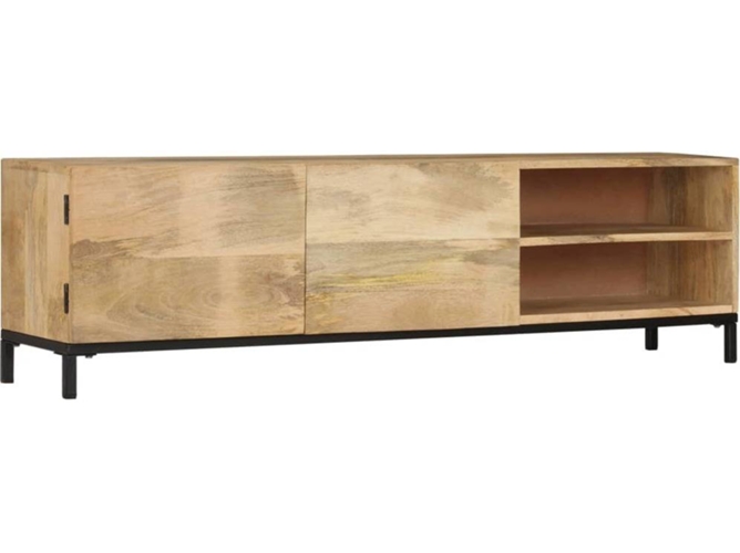 Mueble para la televisión VIDAXL Marrón Madera (145x30x41 cm)