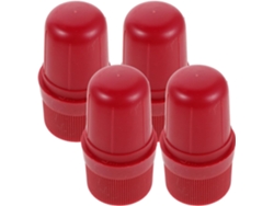 Kit De 4 Piezas Con Cepillos Para Limpiar Los Terminales De La Batería Y Realizar El Mantenimiento De Las Baterías De Automóviles Y Motocicletas.