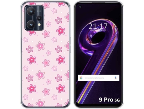 Carcasa para Realme 9 Pro 5G TUMUNDOSMARTPHONE Dibujos Flores Multicolor