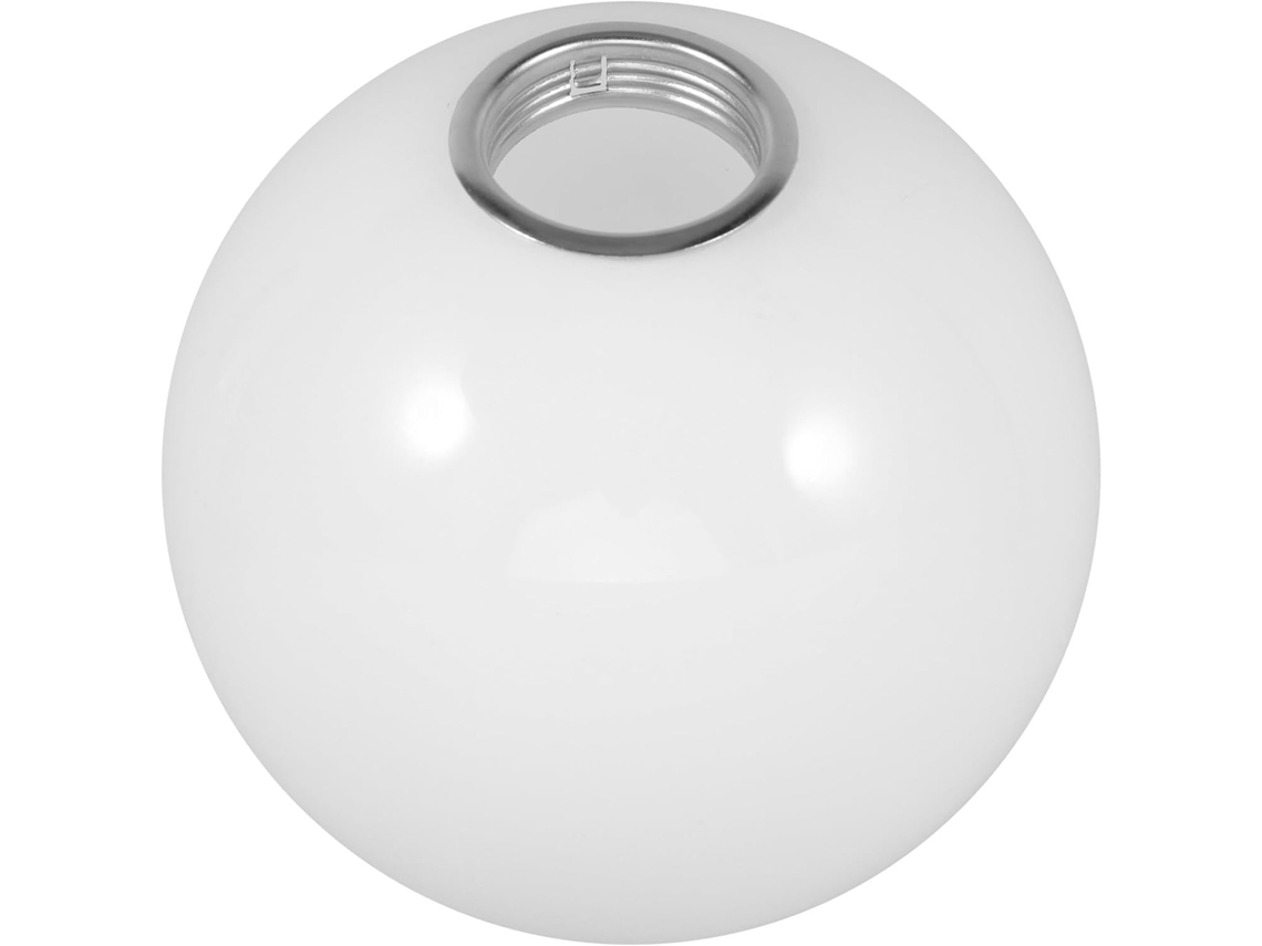 Cristal Redondo Blanco Para Bombilla E27, Accesorio De Iluminación De Transmisión De Luz, Para Lámparas.