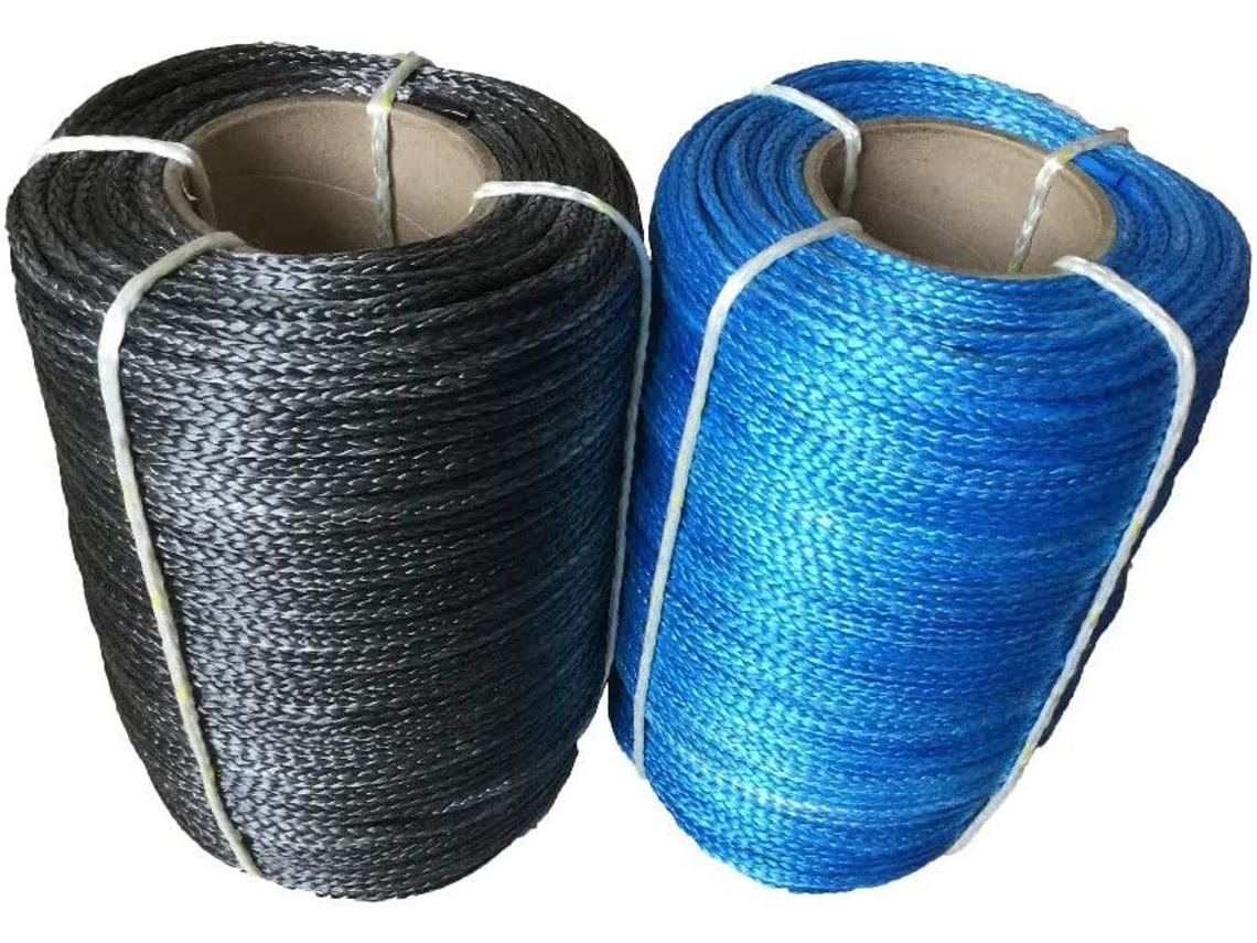 Cuerda De Remolque * 4 Mm 100 M Línea De Cabrestante Sintética De Fibra Para Tracción En Las Cuatro Ruedas 4x4 Atv Utv Recuperación