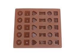 Ats-molde De Silicona Para Chocolate, Dulces Y Pasteles Formas Geométricas Herramienta De Repostería Cocina