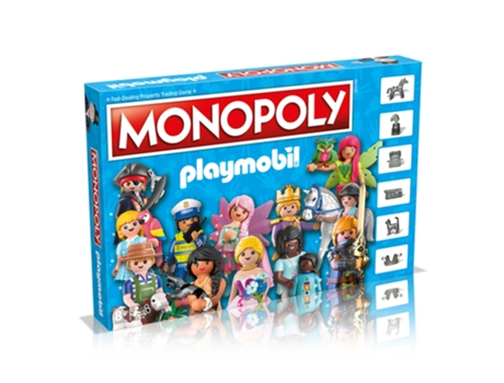 Juego de Mesa WINNING MOVES Monopoly Playmobil