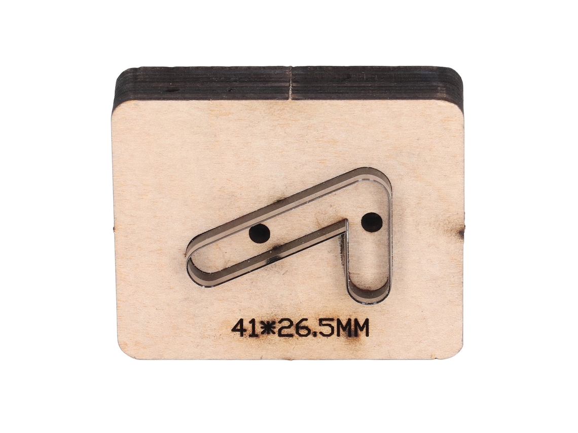 Troquel De Corte De Cuero De 41x265 Mm, Número 7, Para Manualidades Y Joyería.