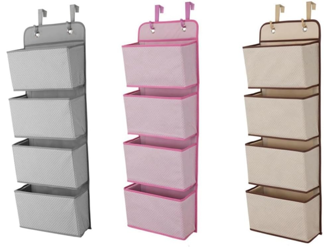 Organizador Pared Colgante 4 Niveles Tejida Capacidad Oficina Estar Organiza Eficientemente Objetos Pequeños