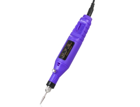 Mini herramienta de taladro amoladora eléctrica, pluma de grabado rotativa de velocidad Variable, juego de herramientas de tallado para pulido y fr...