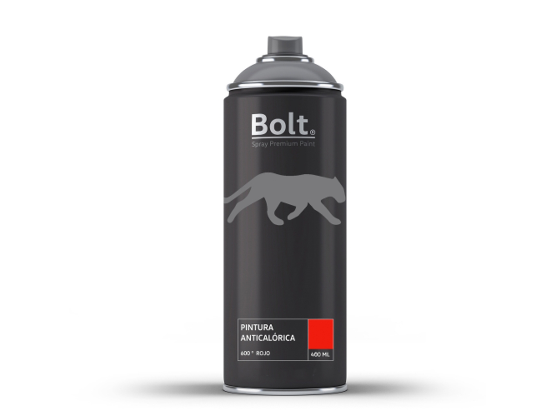 Spray BOLT SPRAY PREMIUM PAINT Bolt Pintura Anticalorica Rojo 600ºc (400 ml)
