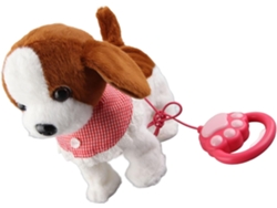 Cachorro De Peluche Eléctrico, Camina, Ladra E Interactúa Moviendo La Cabeza.