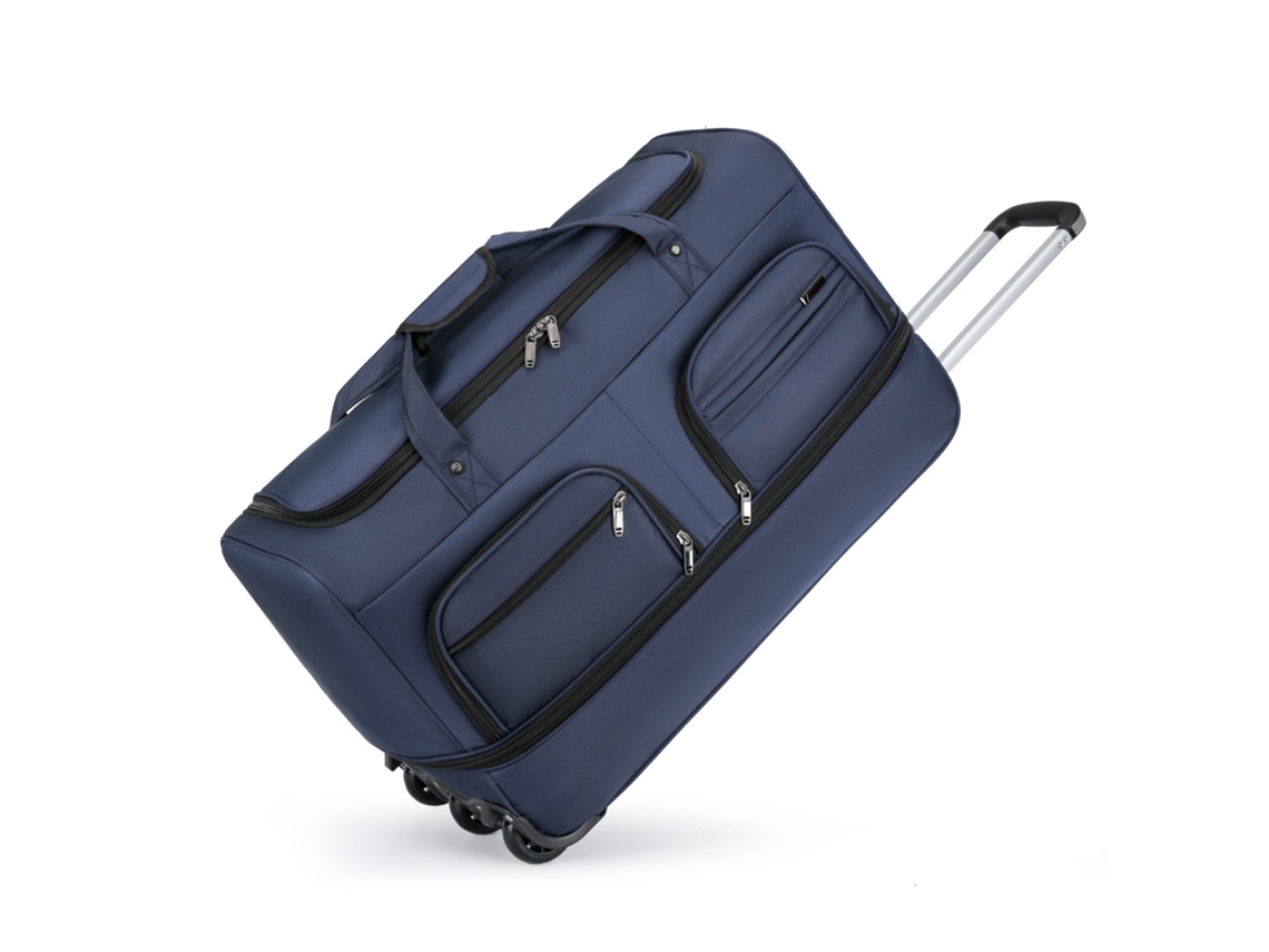 Mala De Viagem Con Rodinhas Digitallab Azul Oscuro (50x26x38)