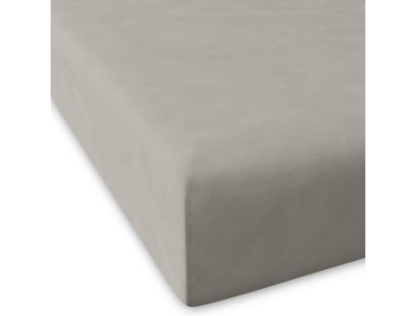 Sábana NAF NAF Casual (Gris - 100% Algodón - 160x200+28 cm)