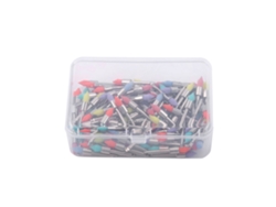 Cepillos Dentales Desechables De Nailon Con Punta Cónica Para Pulir (colores Surtidos)