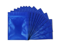 2026-bolsas A Prueba De Olores Mylar Resellables Bolsas De Lata Bolsas Planas Negro Mate Para Almacenamiento De Alimentos