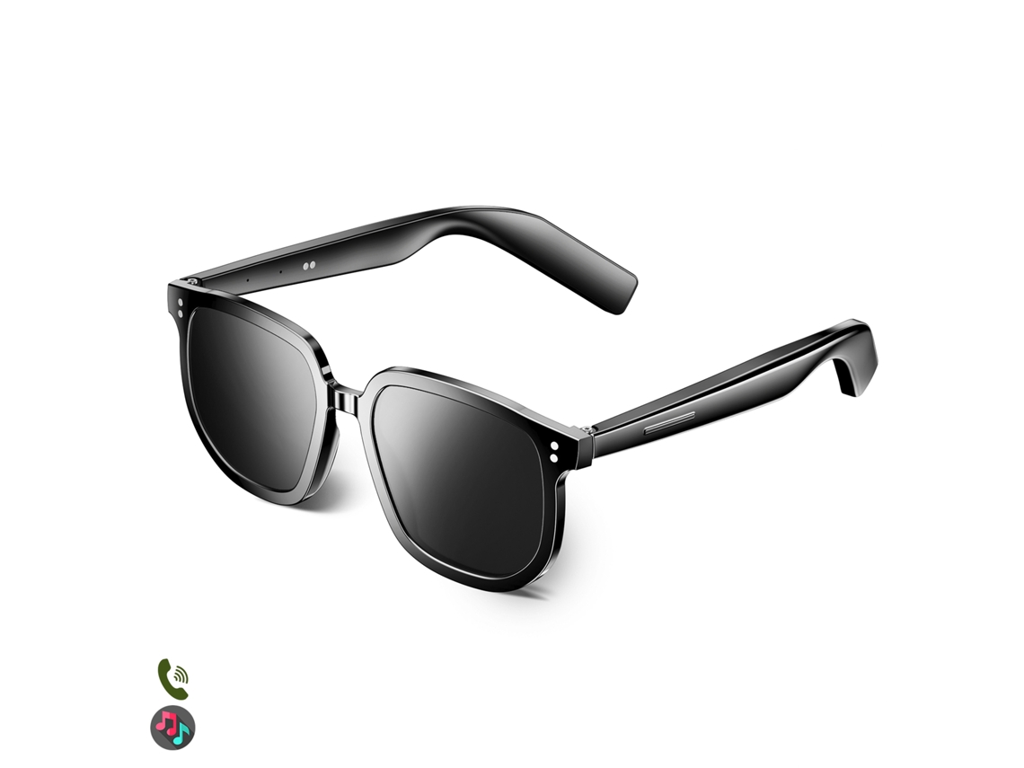 Gafas Inteligentes V1 Pro, Control Llamada Bluetooth, Voz Asistente, Control Remoto De La Cámara, Filtro De Sol Con Protección Cat.3. Smartglasses