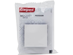 Botón Mosaico 6a 2 Módulos Modulares Blancos Legrand