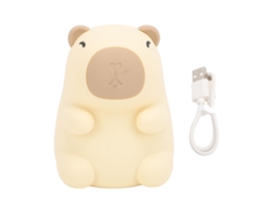 Lámpara De Noche Con Forma De Capibara, Con Cambio De Color Rgb, Recargable, De Silicona, Un Bonito Regalo Para Niños.