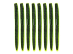 Señuelo De Pesca Con Gusanos Blandos Ar24, 8 Unidades, 10 Cm/6,5 G, Simulación Realista, Atractivo Para Los Peces.