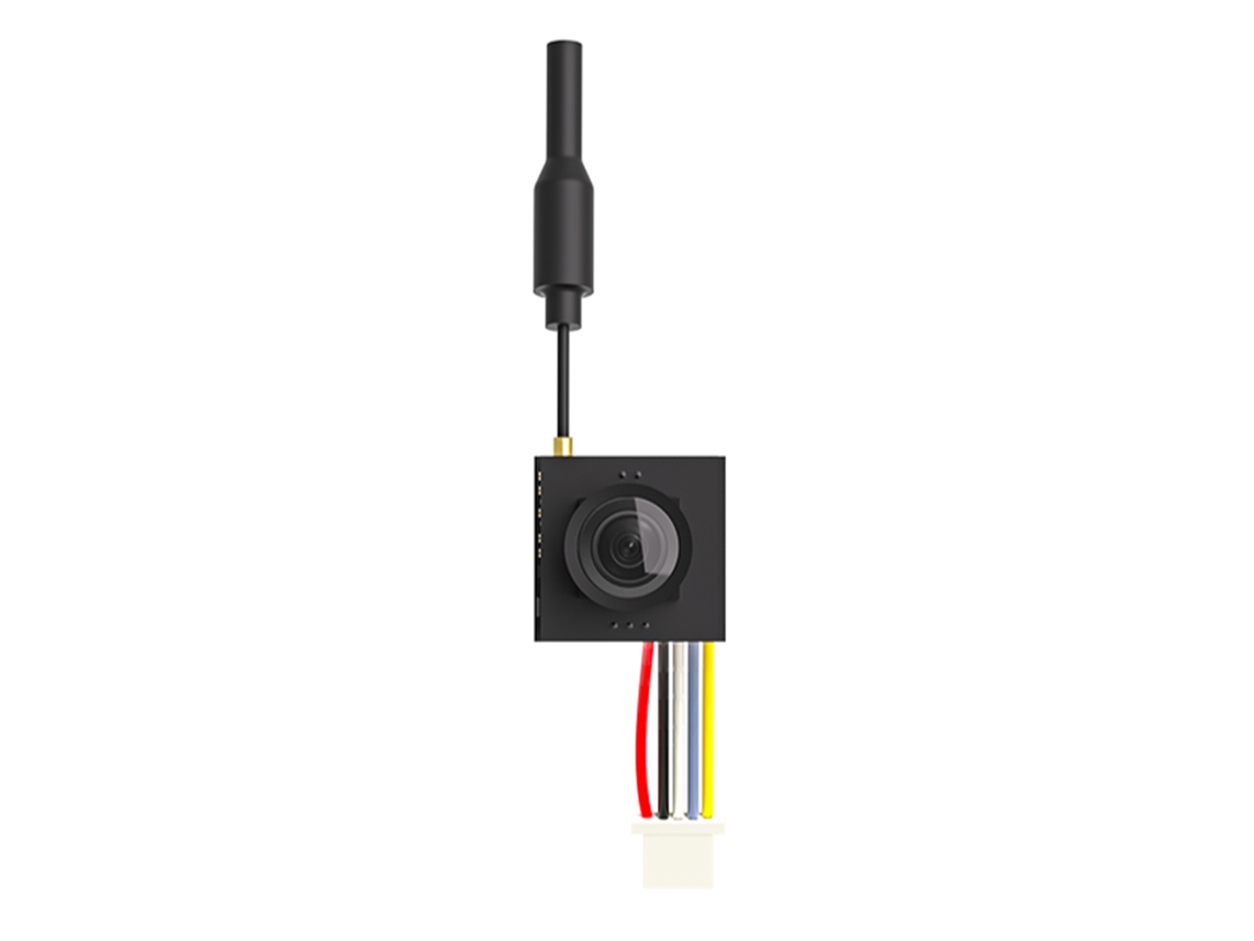 Combo Cámara Fpv Y Transmisor Iflight Borg Negro: 5,8ghz 25/100/150mw, Cmos 1/4" 600tvl, Irc Tramp, Plugplay Drones Carreras
