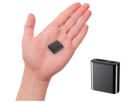 Mini Mini Grabadora Activada por Voz Micro Dispositivos de Grabación Negro TURMIN