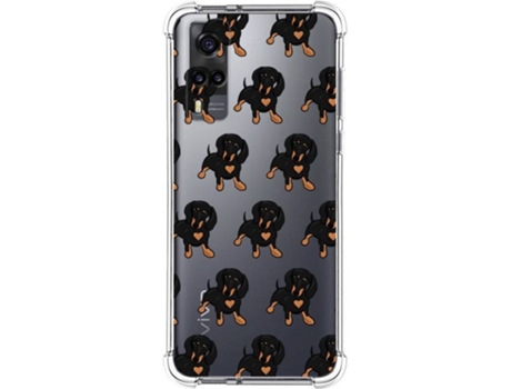 Carcasa Vivo Y52 5G TUMUNDOSMARTPHONE Dibujos Antigolpes Perros 10 Multicolor
