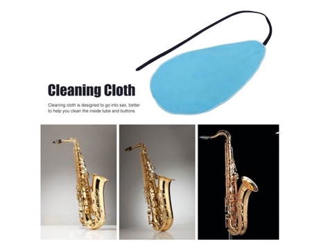 Accesorios de limpieza de instrumentos Juego de kit de limpieza de flauta con paño de limpieza Guante de destornillador de grasa