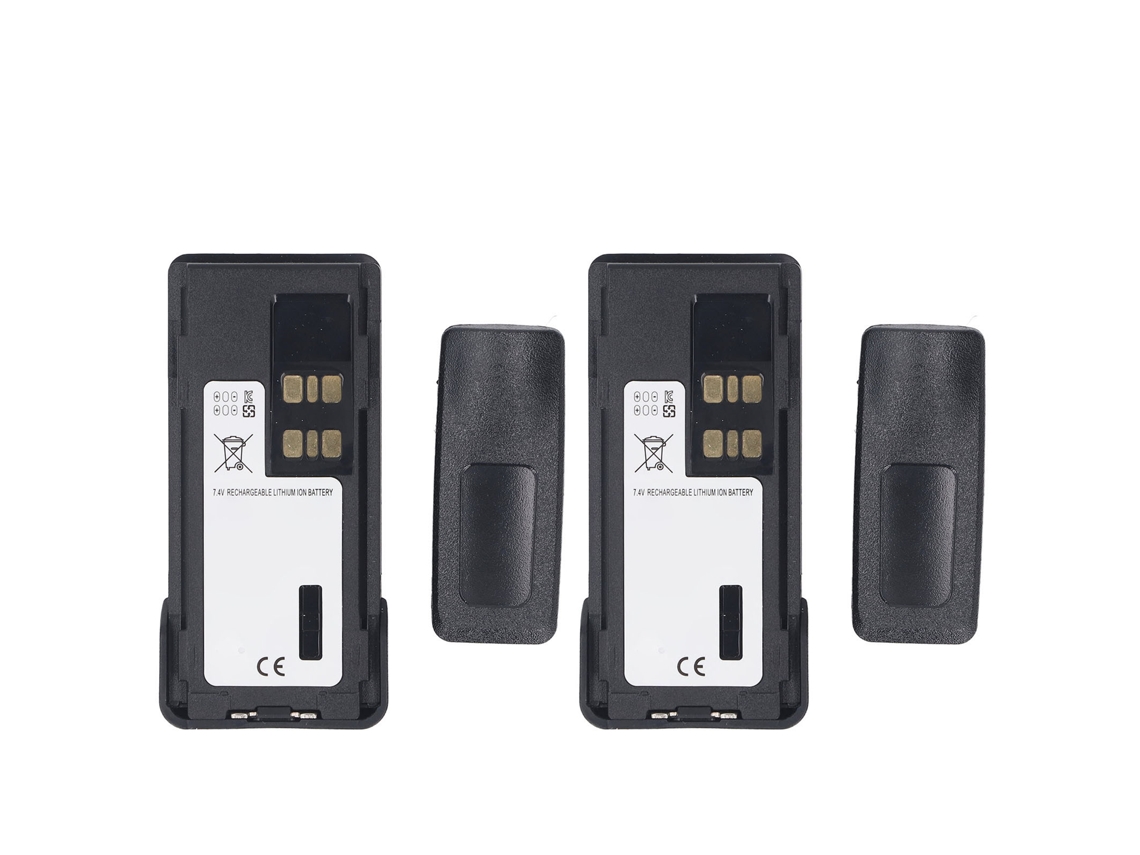 Batería De Walkie-talkie Para Radio De Dos Vías Recargable Xpr7550 Con Clip De Cinturón