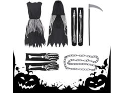 Disfraces de Halloween para niños, atuendos aterradores para niños, accesorios de disfraces, Vayotoy aterrador